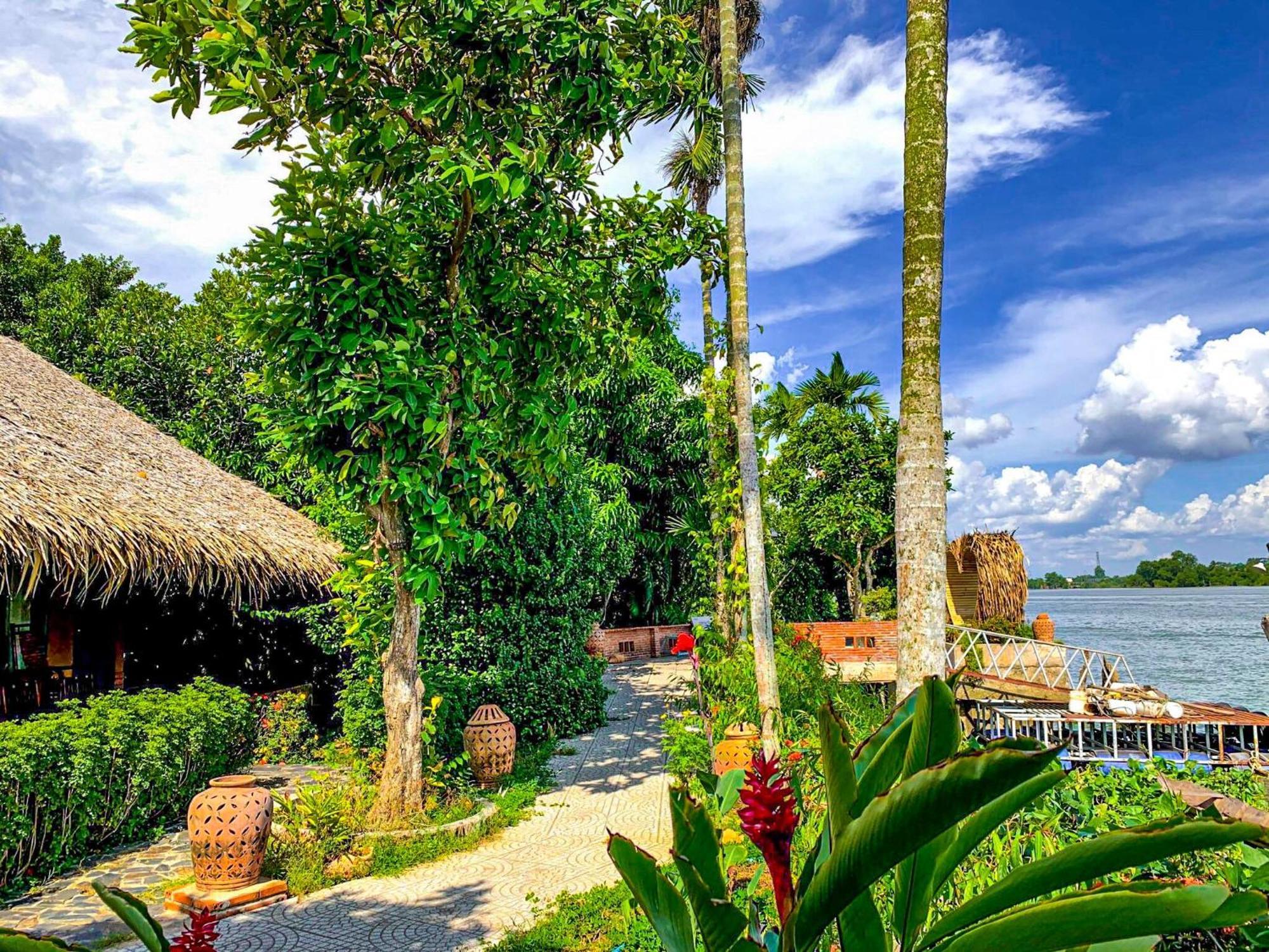 Mekong Lodge Resort Cái Bè Exterior foto