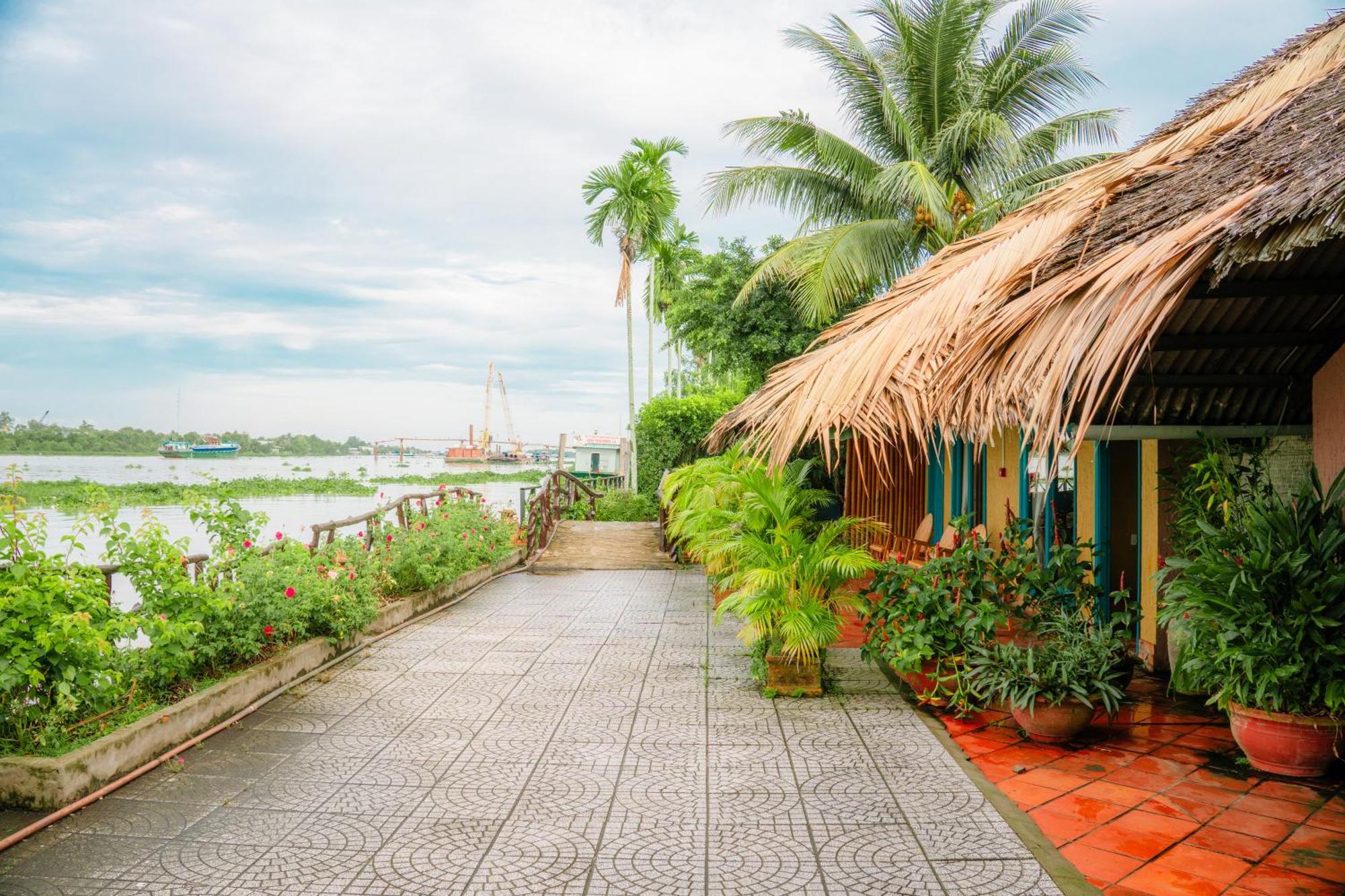 Mekong Lodge Resort Cái Bè Exterior foto